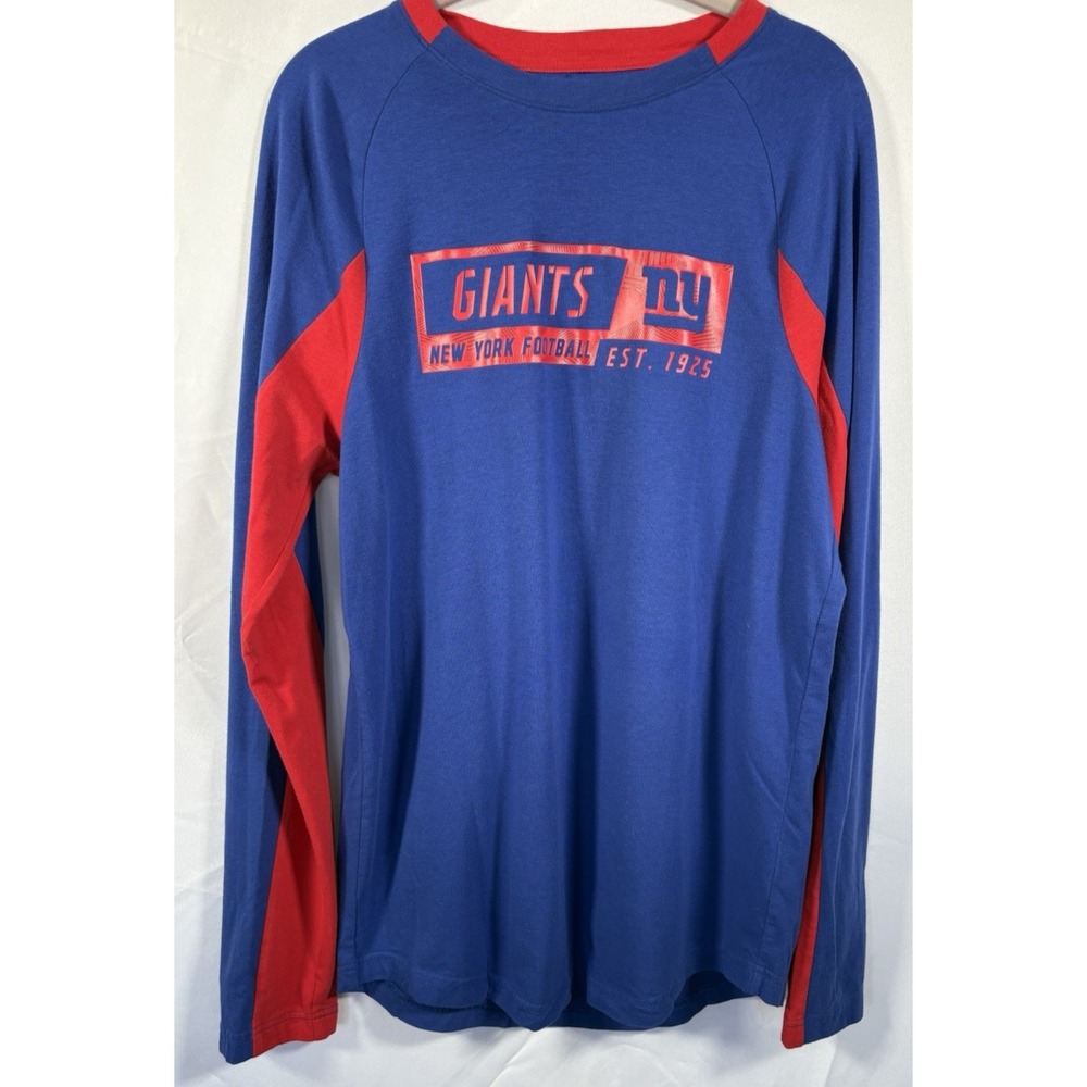 Fanatics T Shirt‎ Size M N.Y. Giants long sleeve